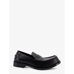 Loewe Men Bobine Leather Loafers With Engraved Anagram Logo